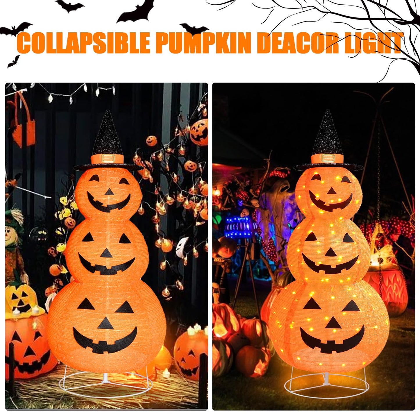 🔥Super price reduction🎃Halloween Foldable Pumpkin Decoration✨