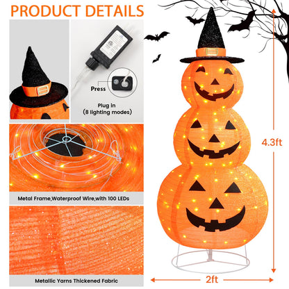 🔥Super price reduction🎃Halloween Foldable Pumpkin Decoration✨
