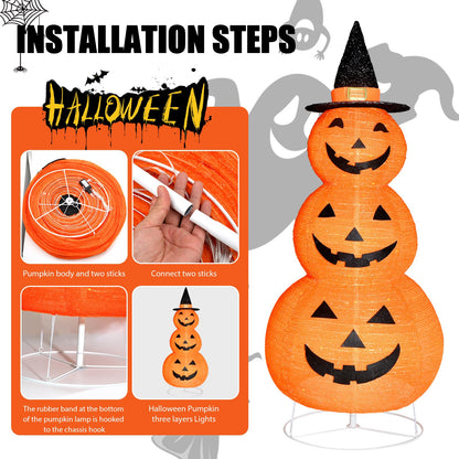 🔥Super price reduction🎃Halloween Foldable Pumpkin Decoration✨