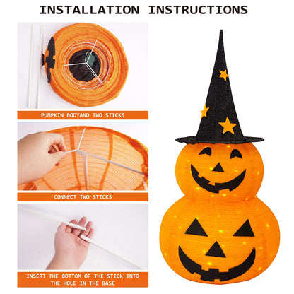 🔥Super price reduction🎃Halloween Foldable Pumpkin Decoration✨