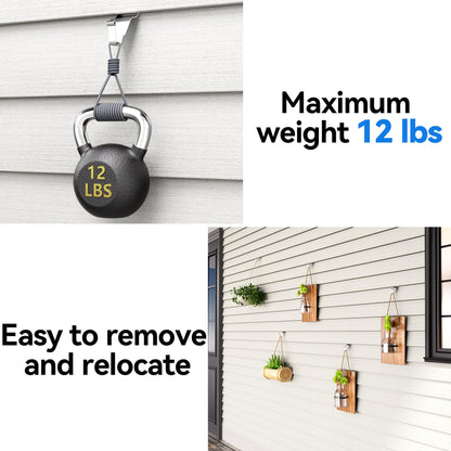 Stainless steel wall hooks