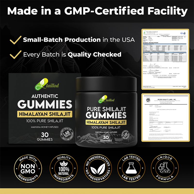 TAILLOD® Pure Shilajit Gummies