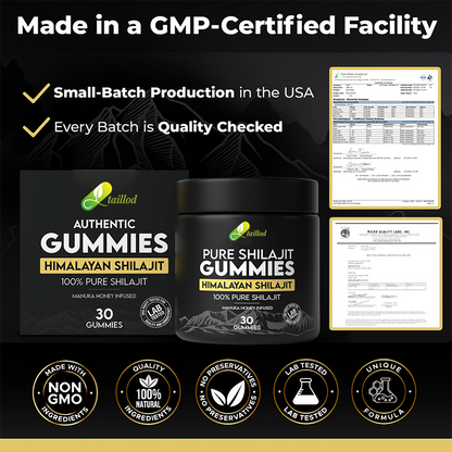 TAILLOD® Pure Shilajit Gummies