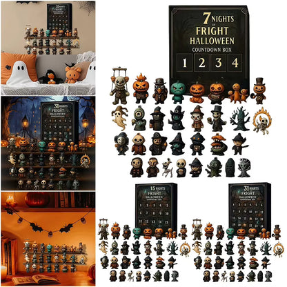 🎃👻 31 Nights of Fright – 49% OFF – ✨ Halloween Countdown Box – Open a Haunted Surprise Every Night! 🕸️