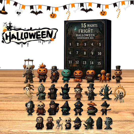 🎃👻 31 Nights of Fright – 49% OFF – ✨ Halloween Countdown Box – Open a Haunted Surprise Every Night! 🕸️