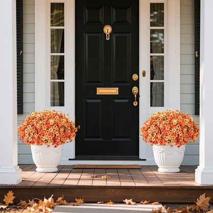 🏆 50K+ SOLD! 💐Lifelike UV-Resistant Sunset Mums – Waterproof, Windproof & Perfect for Fall Decor 🍂