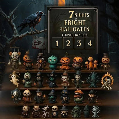 🎃👻 31 Nights of Fright – 49% OFF – ✨ Halloween Countdown Box – Open a Haunted Surprise Every Night! 🕸️