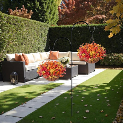 🏆 50K+ SOLD! 💐Lifelike UV-Resistant Sunset Mums – Waterproof, Windproof & Perfect for Fall Decor 🍂