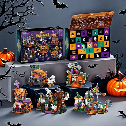 🎃Halloween Advent Calendar - DIY Building Blocks Assembly Kits