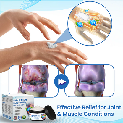 Natravor®EnduraHeal Magnesium Pain Relief Cream (Treats Arthritis, Neuropathy, Rheumatism, Sports Injuries & More)
